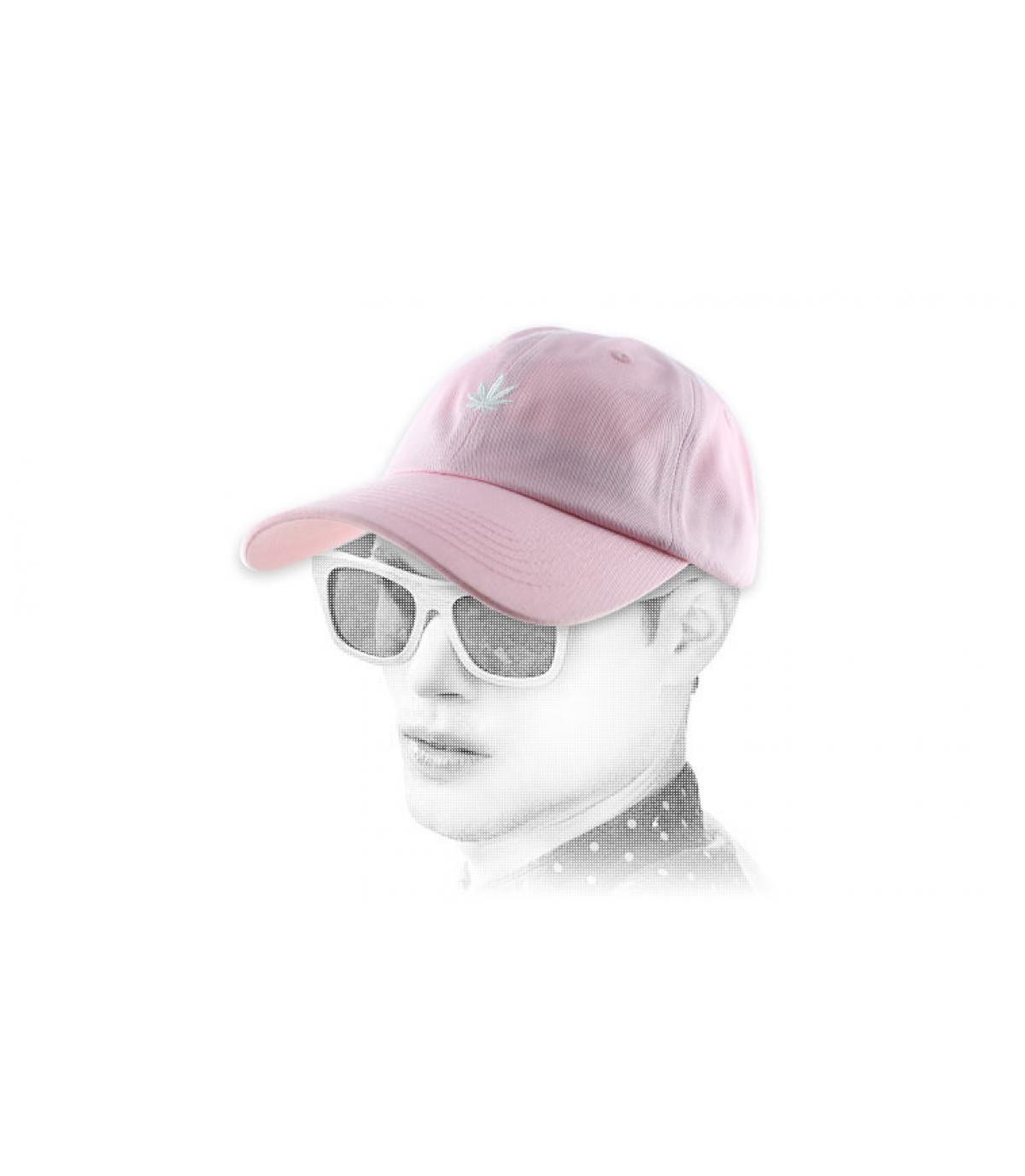 cannabis gorra rosa Dad Cap Canna pink cannabis gorra rosa Dad Cap Canna pink